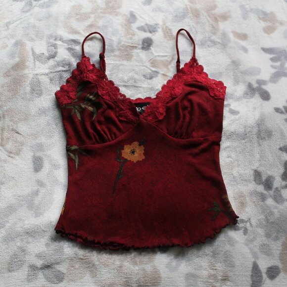 bebe floral lace camisole - Picture 1 of 7